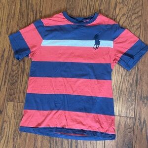 POLO by Ralph Lauren Red whit and blue t shirt